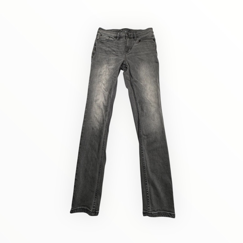 Calvin Klein Jeans Mens Slim Fit Faded Gray Denim Pants Charcoal 27x26
